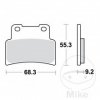 TRW klocki hamulcowe przód Aprilia SL 750 Shiver GT ABS ( 09-13)